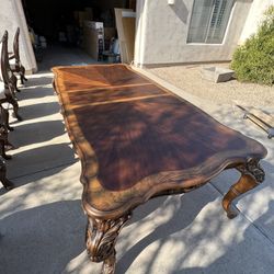 Large Traditional High end Dining Table 