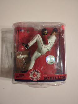 Kurt Schilling Boston Red Sox Action Figure Mcfarlane Toys New