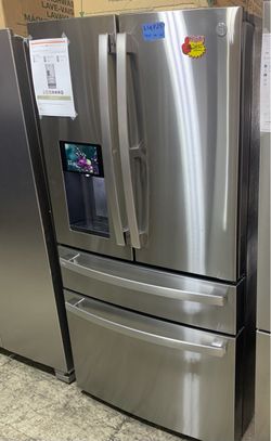 GE French Door Refrigerator with Touchscreen, Green Deal!