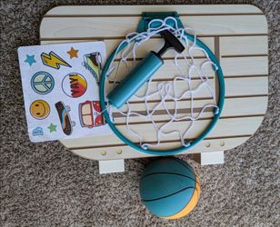 Basketball hoop over the door