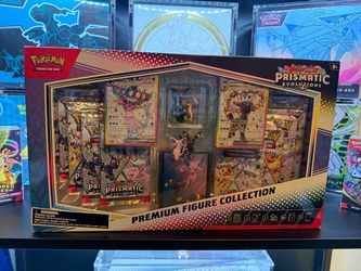 Pokemon Prismatic evolutions figure collection