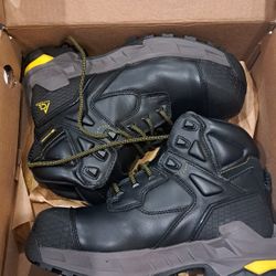 Ace Work Boots Redrock 6" Composite Toe  size  8 Extra Wide