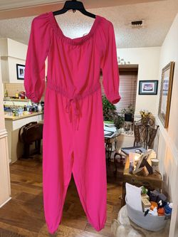 Hot Pink Romper