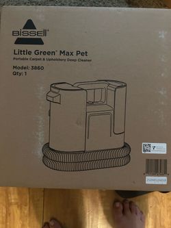 Bissell green machine for pet mess