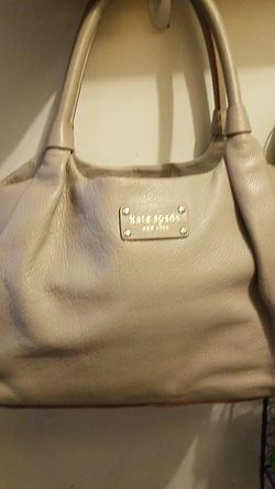 Kate spade tan lthr bag very nice
