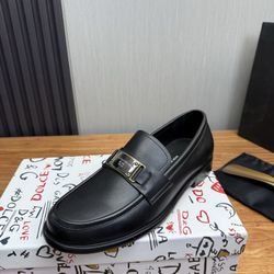 Dolce Gabbana Men’s Leather Shoes With Box 2026 New 