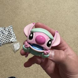 AUTHENTIC MINISO Disney Stitch Pillow Fight Series Figure - Support Shout