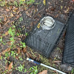 Used Dog Cage Medium Size 