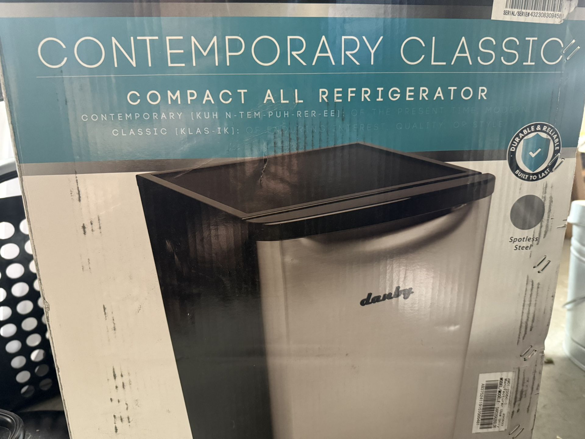 New Danby Mini Fridge