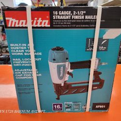 Makita 16 Gauge Straight Finish Nailer