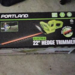 Portland Headge Trimmer  Needs An Extinction cord To Operate 