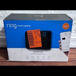 Ring Smart Lighting - Low Voltage Lighting Transformer (12V x 15V, 200W) - Black