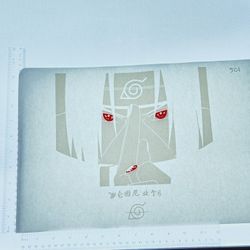 Iron On Heat Transfer  Good For T-shirts Sweaters Jackets T Shirt Design Size Is About 10x12 Naruto #501