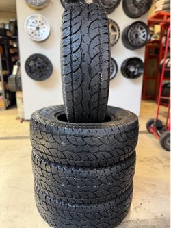 30x9.50r15 set of 4 semi new tires for $380 out the door