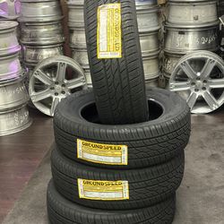 225/65/17 New Tires Ground Speed set of 4