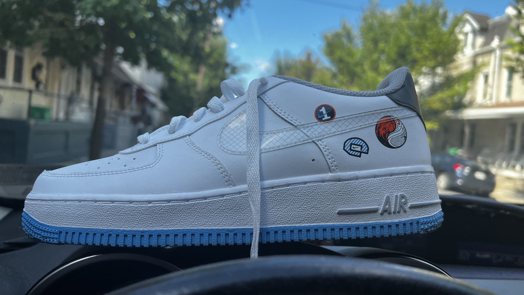 Brand New Limited Edition Air Force Ones Lv8 1 GS for Sale in