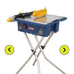 7”wet tile Saw With Folding Stand 