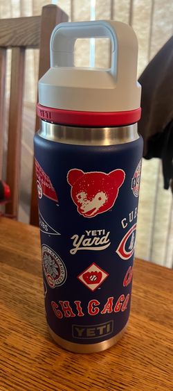 Yeti, Chicago Cubs 26 oz water bottle, limited edition