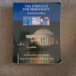 The Struggle For Democracy Book