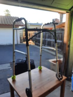 Gently used Aluminum walker