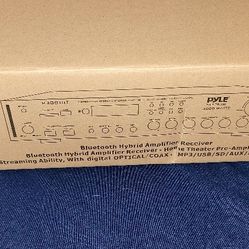 New In Box Pyle P3001BT Blue Tooth Home Theater Amplifier 