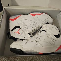 Jordan 6 White/Orange Size 10