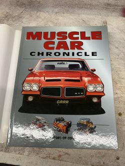 Muscle Car Chronicles Hardcover Book