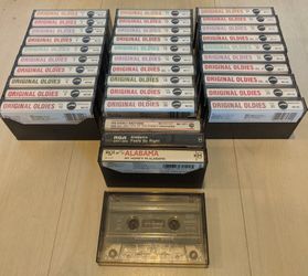 A LOT of Oldies Cassette Tapes