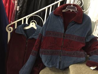 Super soft reversible jacket