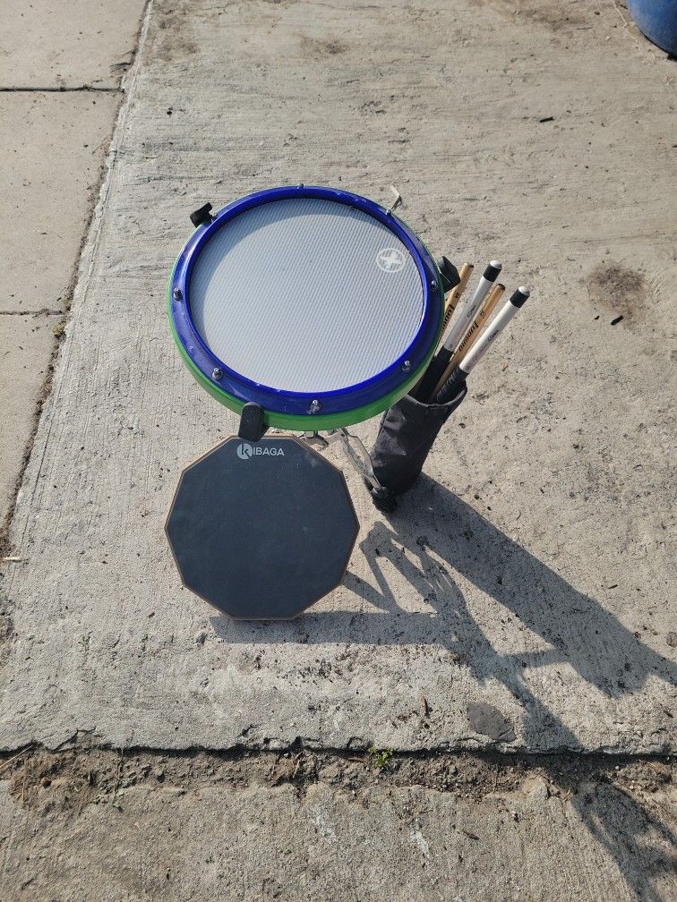 Practice Drum Pad Set