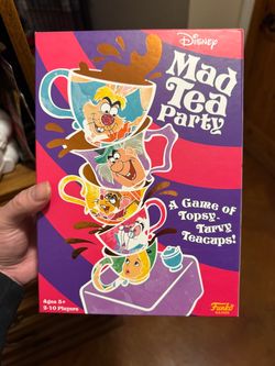 Funko disney mad tea party game