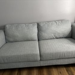 Long Blue/Grey Couch