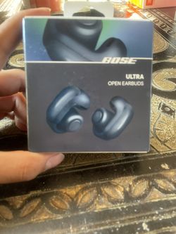 Bose Ultra Open Earbuds Wireless Bluetooth In-Ear Lunar Blue Double