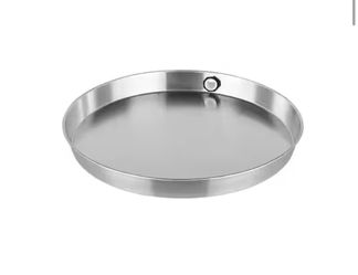 Everbilt 20 in. Aluminum Round Water Heater Drain Pan with PVC Fitting@Q1-26