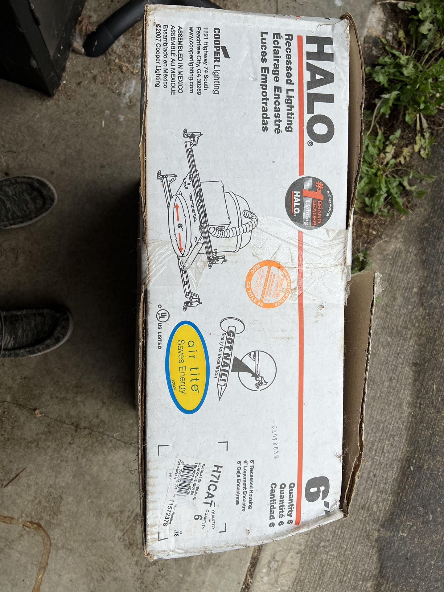 Halo Recessed Lighting 6 Inch brushed Chrome