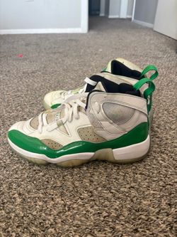Jordan Jumpman Two Trey White / Lucky Green colorway