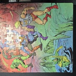 
MOTU He-Man Masters of the Universe Puzzle Missing 1 peice Retro Vintage Kids Toy Collectible boys