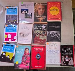 Different books individual price of $5 &$4