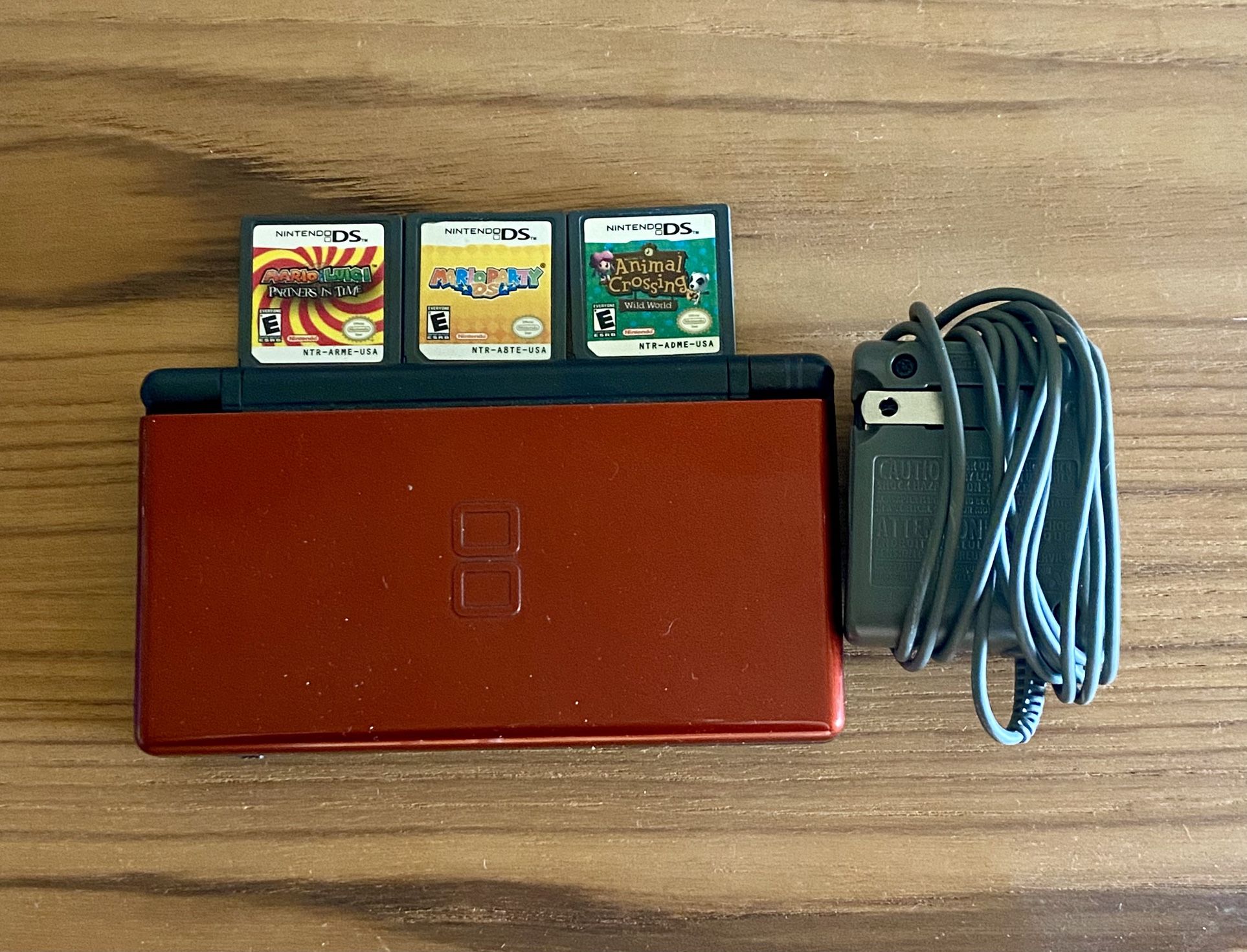 Nintendo DS Lite With Charger And More