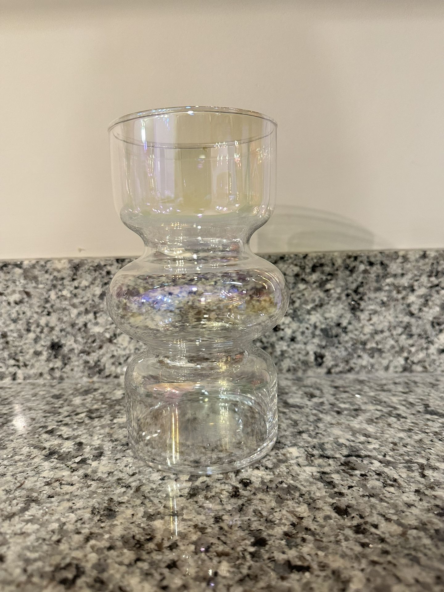 Glass vase - Hologram Color