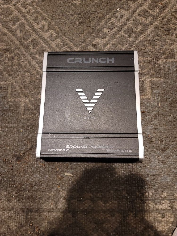 CRUNCH V-Drive Car Amp GPV.800.2