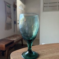Green Water Glasses (6)