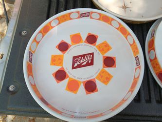 Vintage Collectible Beer Tray Schlitz Falstaff Brewery