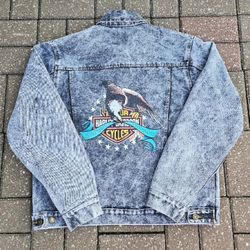 Vintage Harley-Davidson Denim Jacket