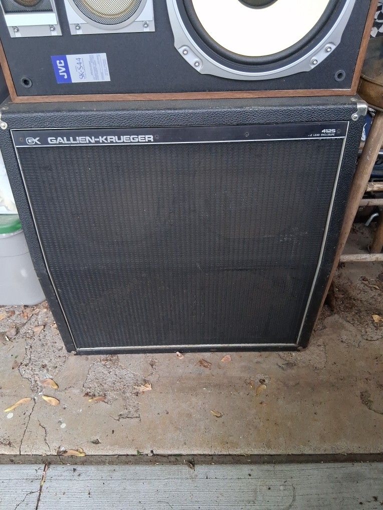 *VINTAGE BASS GUITAR CABINET SPEAKER*
