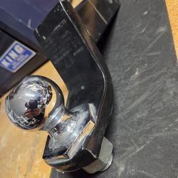2" drop / rise trailer hitch ball mount