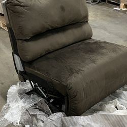 Ashley Furniture Toletta - Chocolate Zero Wall Armless Recliner middle section only