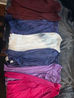 Ribbed Long sleeve asserted underscrub XS