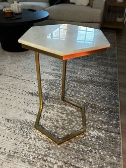 Marble Top Side Table: World Market