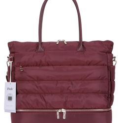iPack Puffy Tote Bag NEW (red)